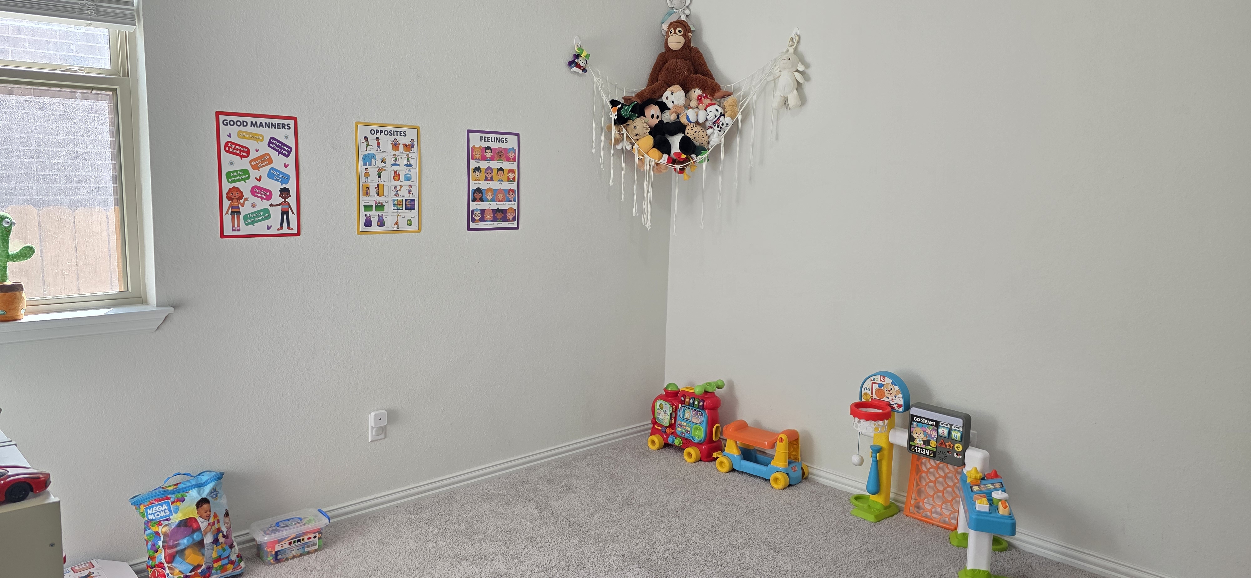 Another view of the play area